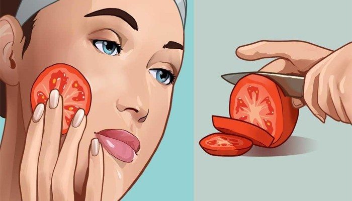 Сложете резен домат на лицето си и ще оставите зад себе си този проблем!